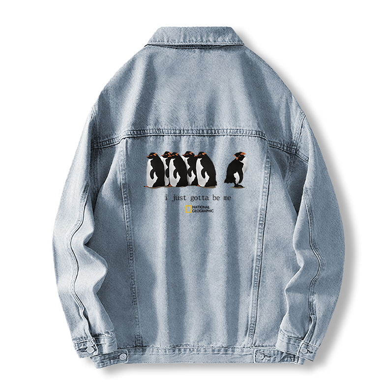 Tokyocanvas I Just Gotta Be Me Penguins Jean Jackets