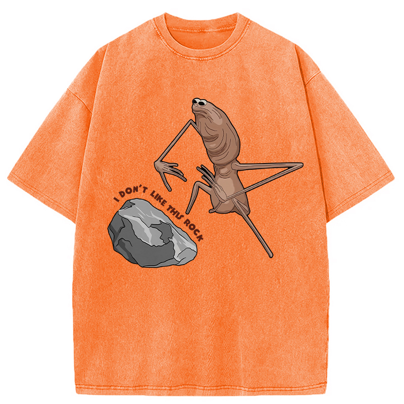 Tokyocanvas I Don't Like This Rock Washed T-Shirt