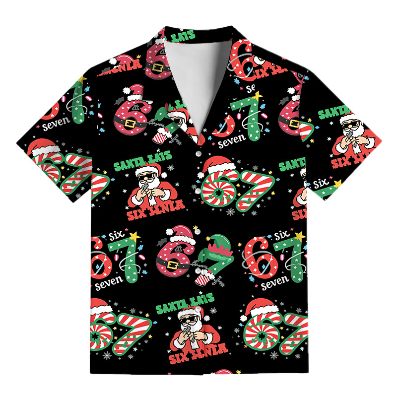 Tokyocanvas Funny 67 Meme Christmas Pajama Set