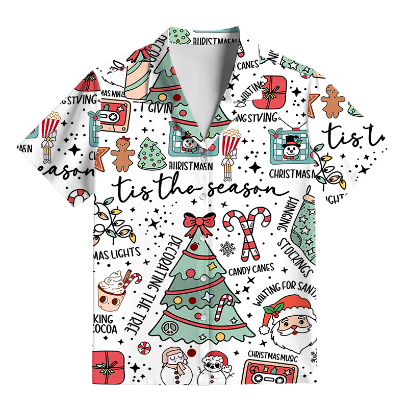 Tokyocanvas Retro Christmas Santa Pajama Set