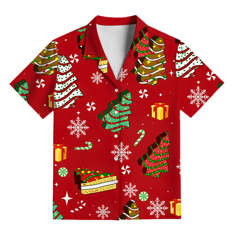 Tokyocanvas Christmas Tree Party Pajama Set