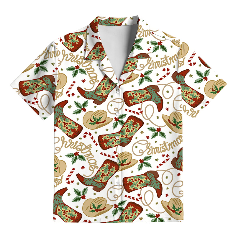 Tokyocanvas Western Christmas Pajama Set