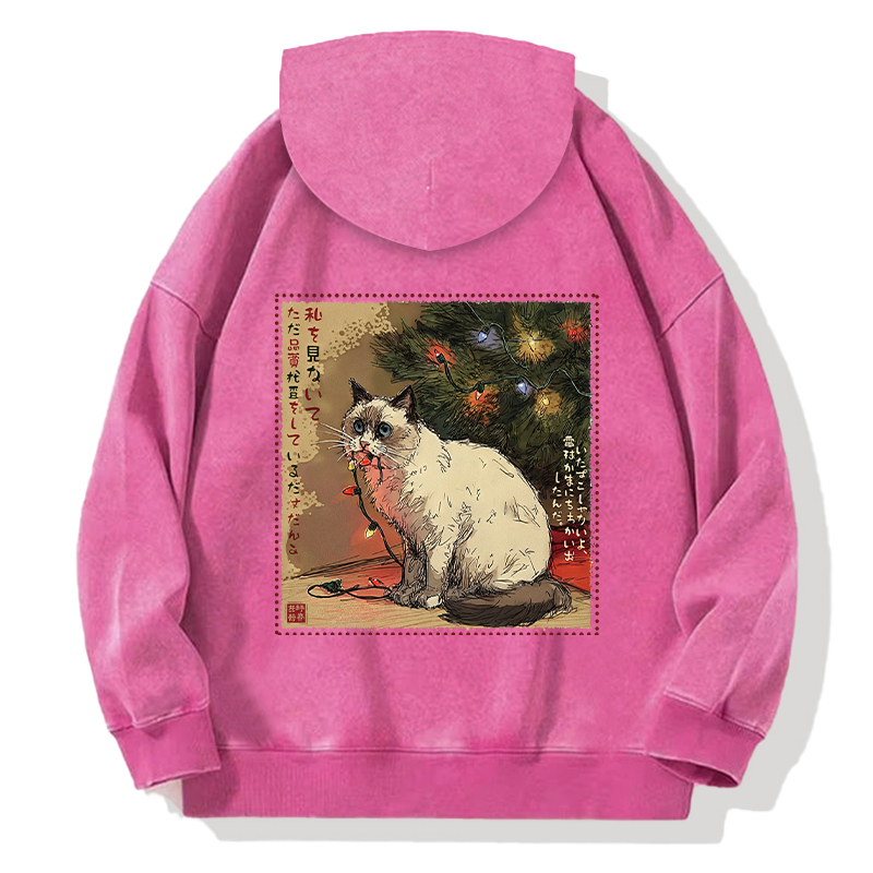 Tokyocanvas Quality Check in Progress Back Washed Hoodie