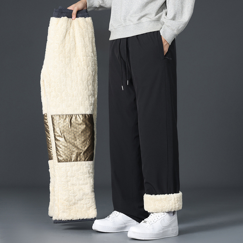 Tokyocanvas Thermal Knee-Protecting Fleece Sweatpants