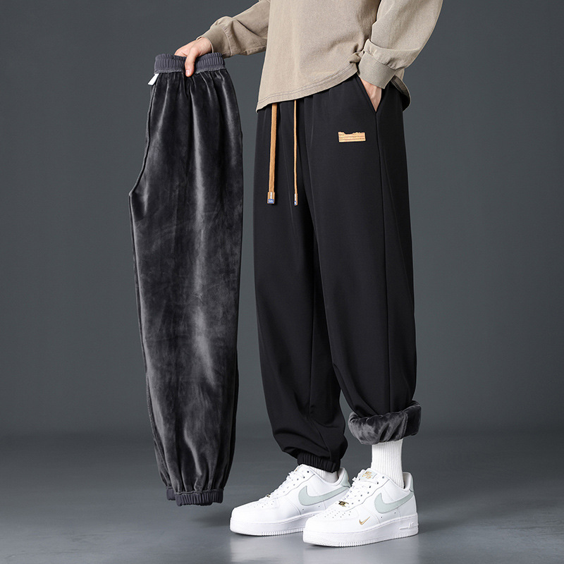 Tokyocanvas Cowboy Drawstring Style Fleece Sweatpants