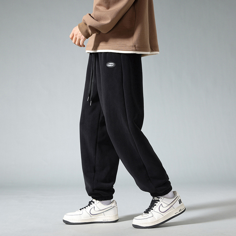 Tokyocanvas Metallic-tone NPA Cuffed Fleece Sweatpants
