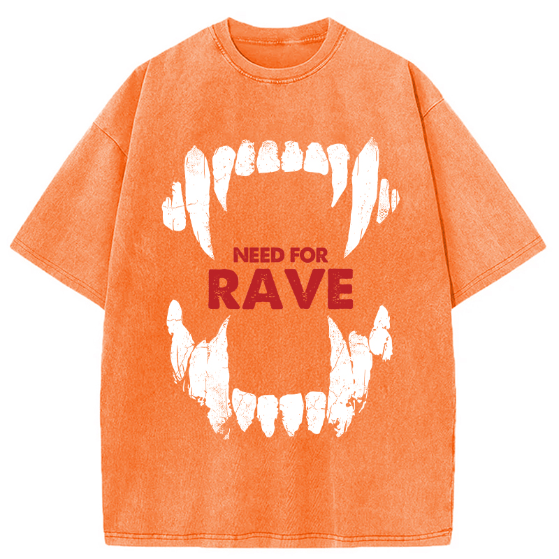 Tokyocanvas Vampiric Fang Washed T-Shirt