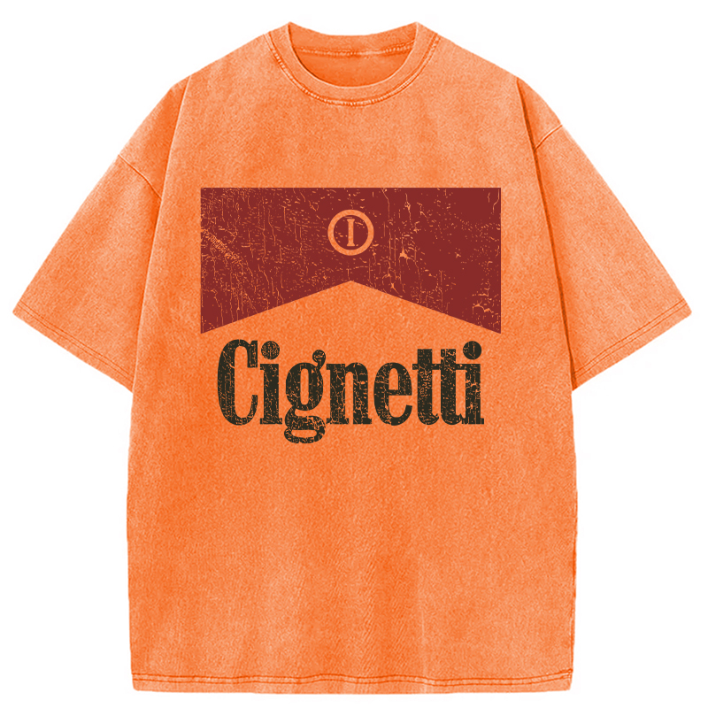 Tokyocanvas Vintage cignetti 90s Washed T-Shirt