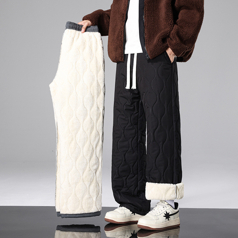Tokyocanvas Ultrasonic Wrinkle Fleece Sweatpants