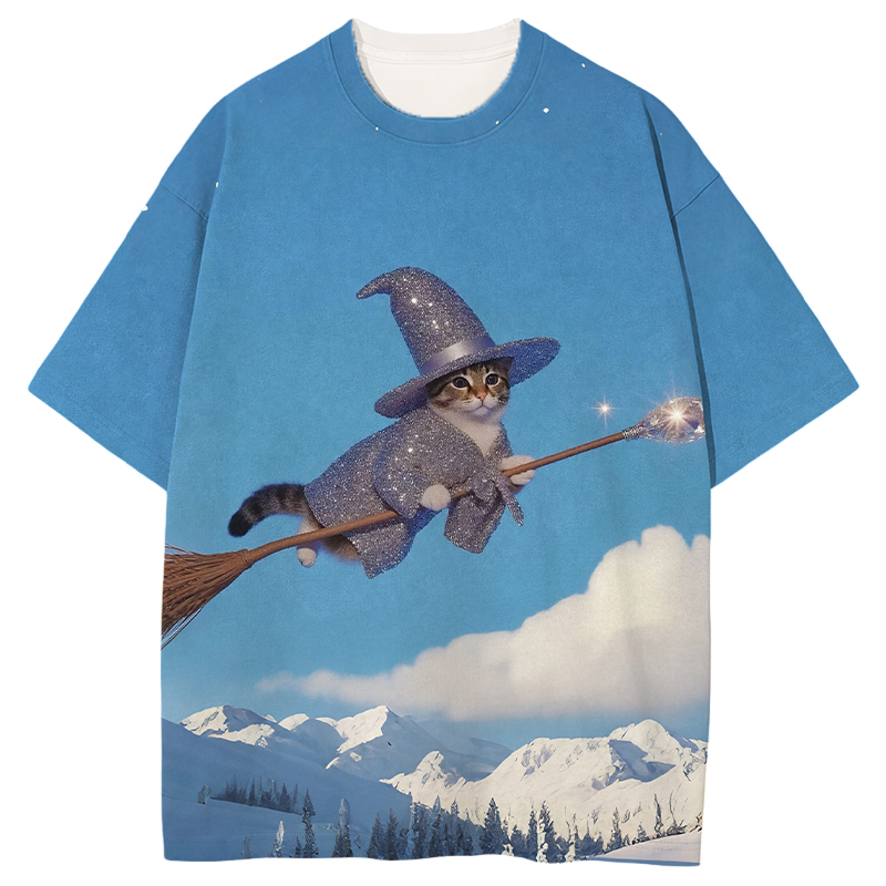 Tokyocanvas Wicked Catch Graphic Print T-shirt