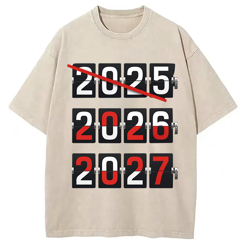 Tokyocanvas 2026 New Year Washed T-Shirt