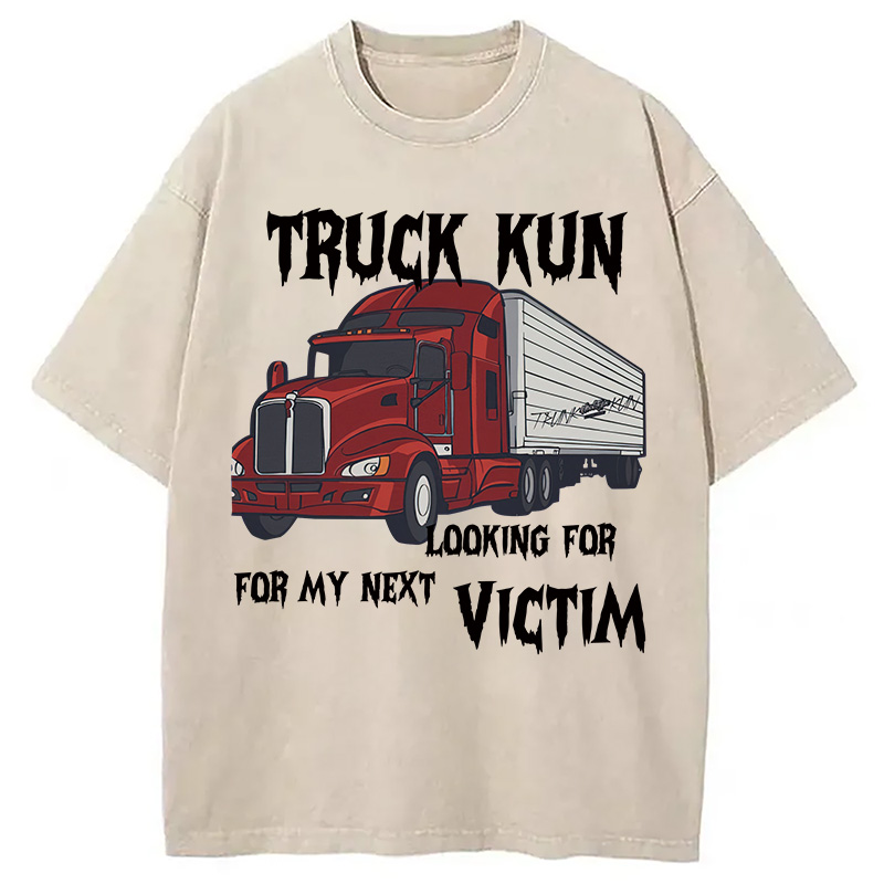 Tokyocanvas Truck-Kun Anime Meme Washed T-Shirt