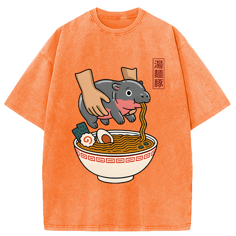 Tokyocanvas Noodles Got Me Washed T-Shirt