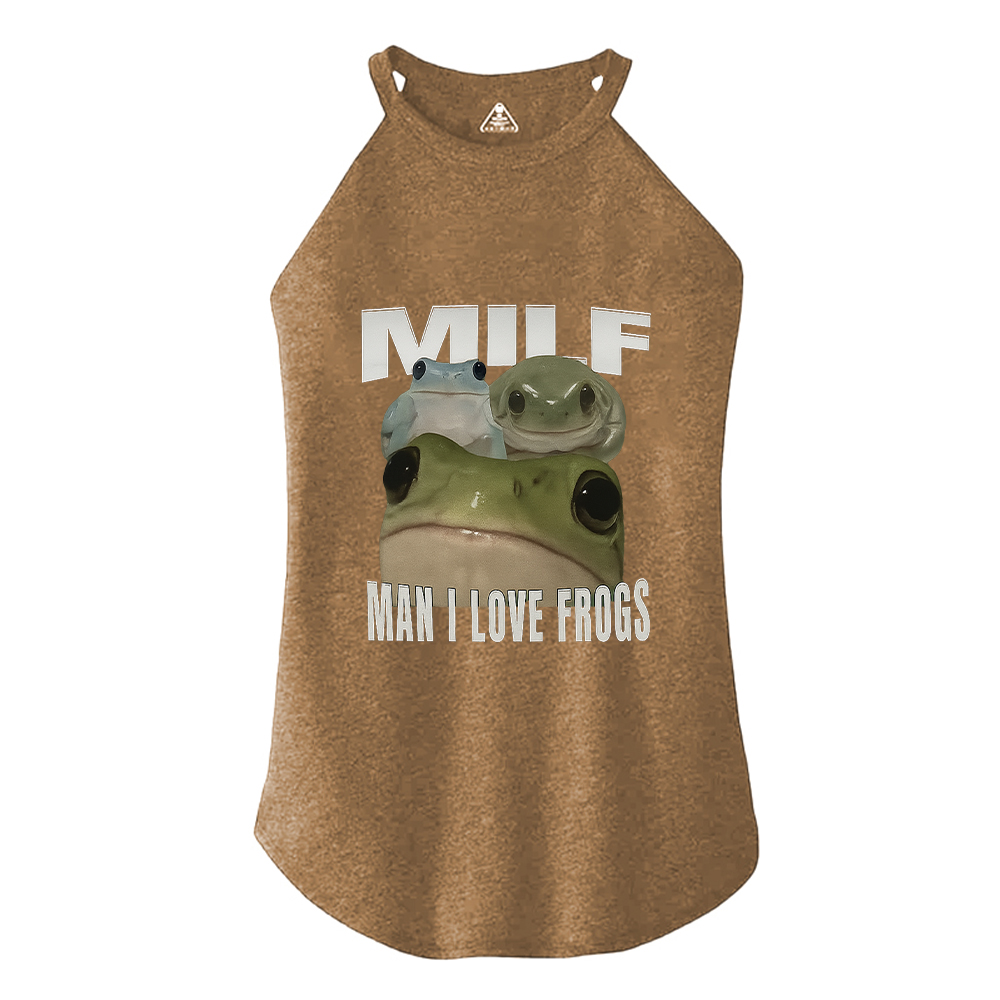 Tokyocanvas Man I Love Frogs Cotton Tank