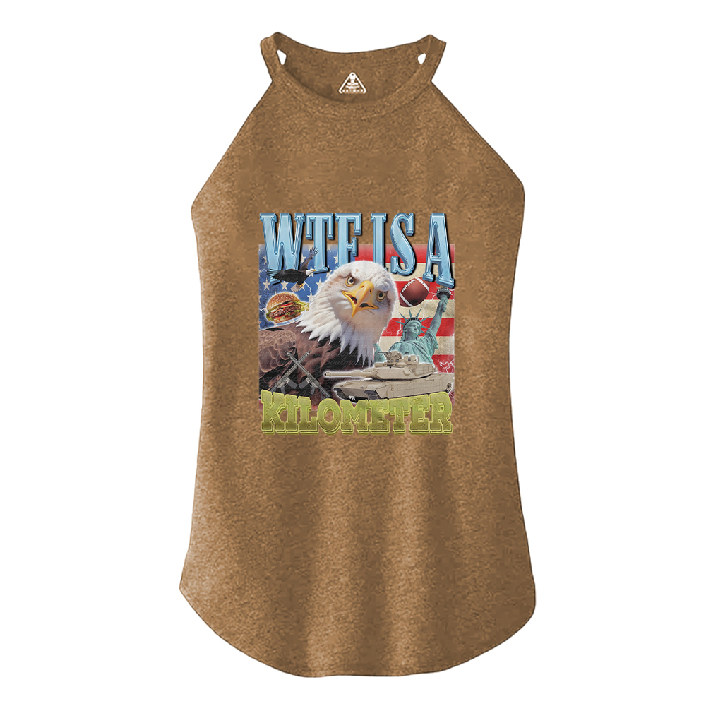 Tokyocanvas Funny Eagle Meme Cotton Tank