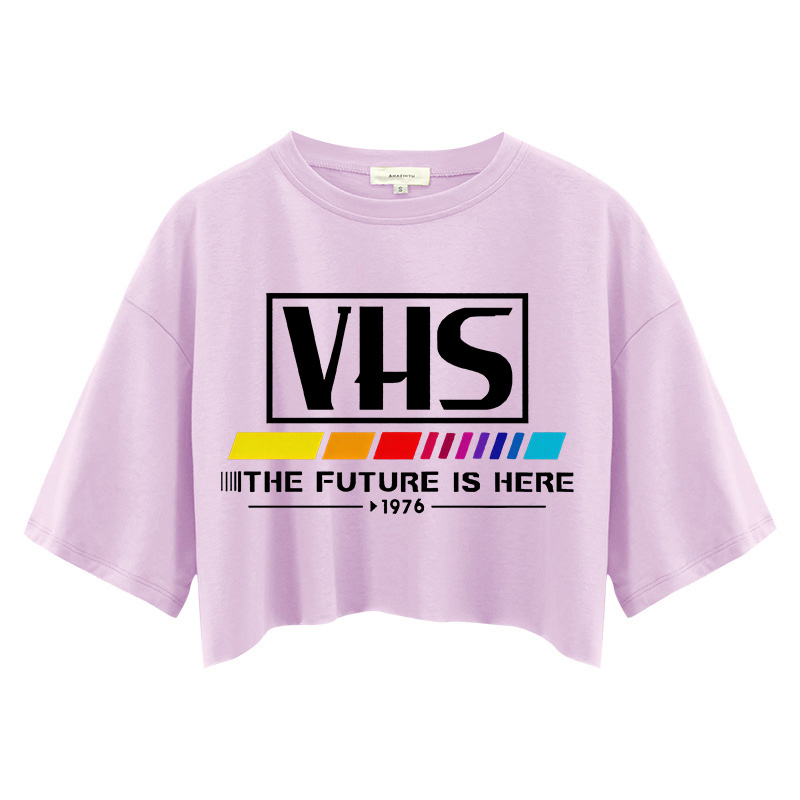 Tokyocanvas VHS 1976 Vintage Crop Top