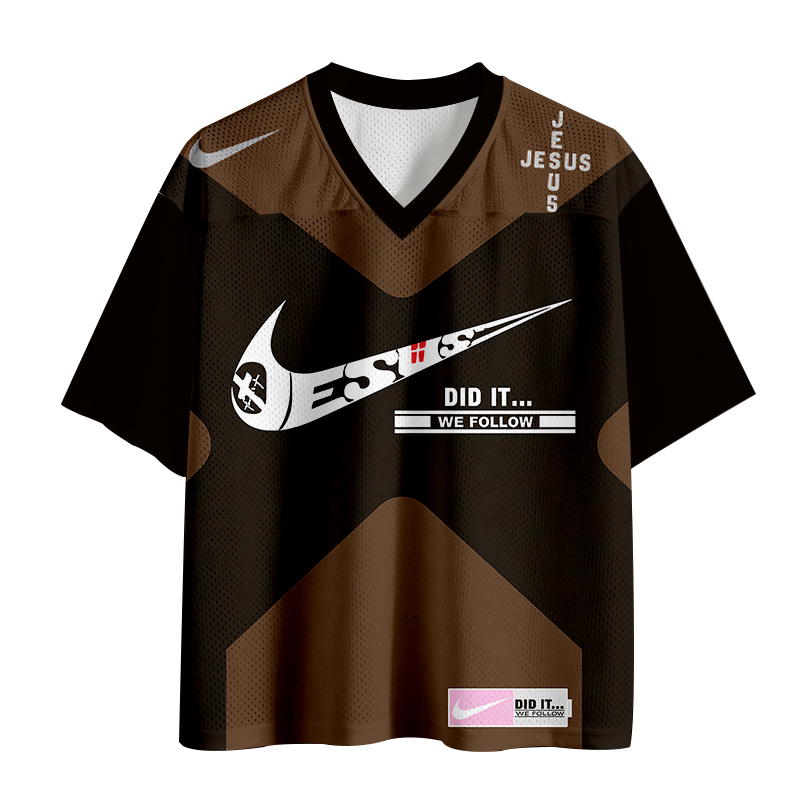 Tokyocanvas Jesus Did It Mesh Jersey