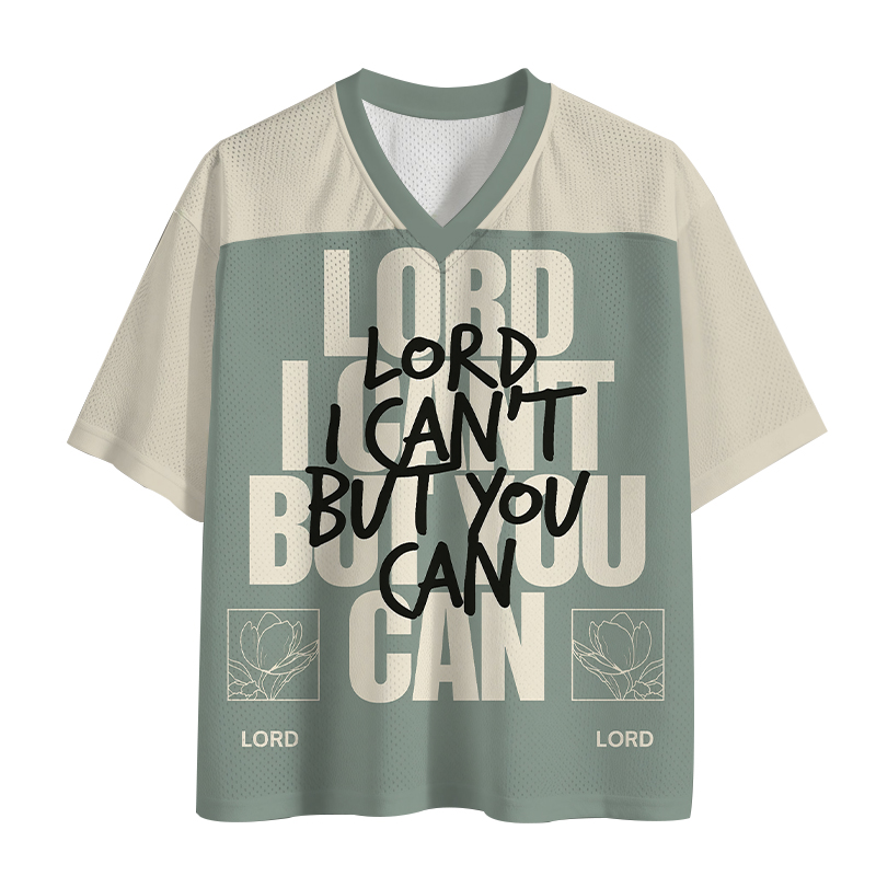 Tokyocanvas Lord I Can't But You Mesh Jersey