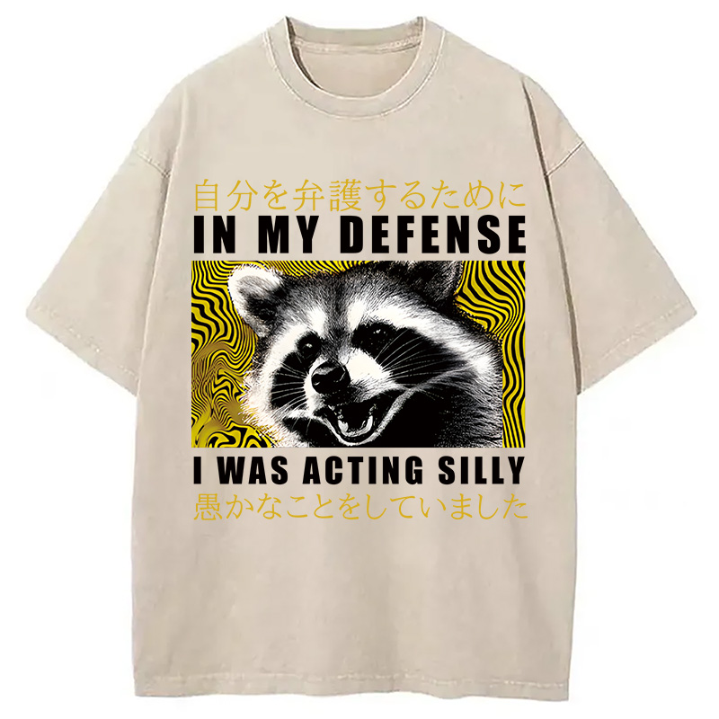 Tokyocanvas Silly & Proud Washed T-Shirt