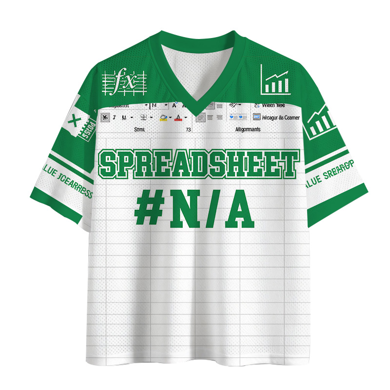 Tokyocanvas Spreadsheet Mesh Jersey
