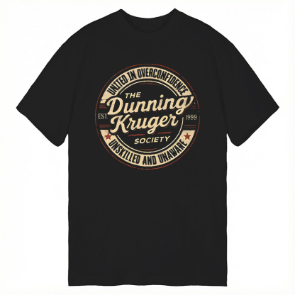 Tokyocanvas The Dunning-Kruger Society Classic T-Shirt