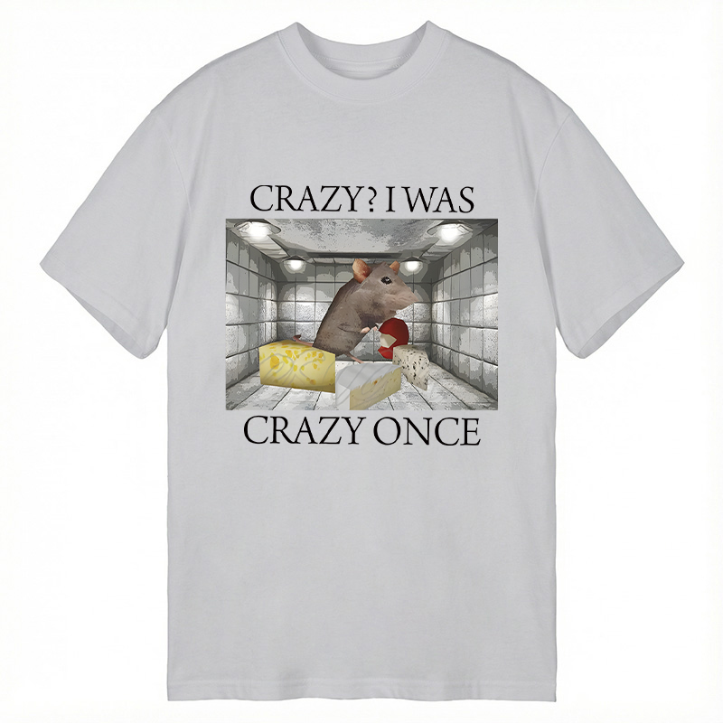 Tokyocanvas Crazy Rat Meme Classic T-Shirt