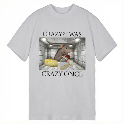 Tokyocanvas Crazy Rat Meme Classic T-Shirt