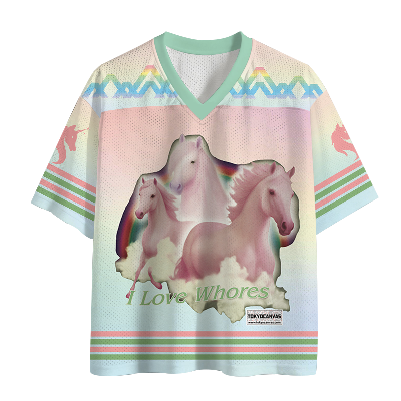 Tokyocanvas I Love Whores Mesh Jersey