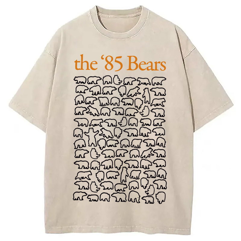 Tokyocanvas 85 Bears Washed T-Shirt