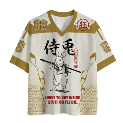 Tokyocanvas Warrior Rabbit Mesh Jersey