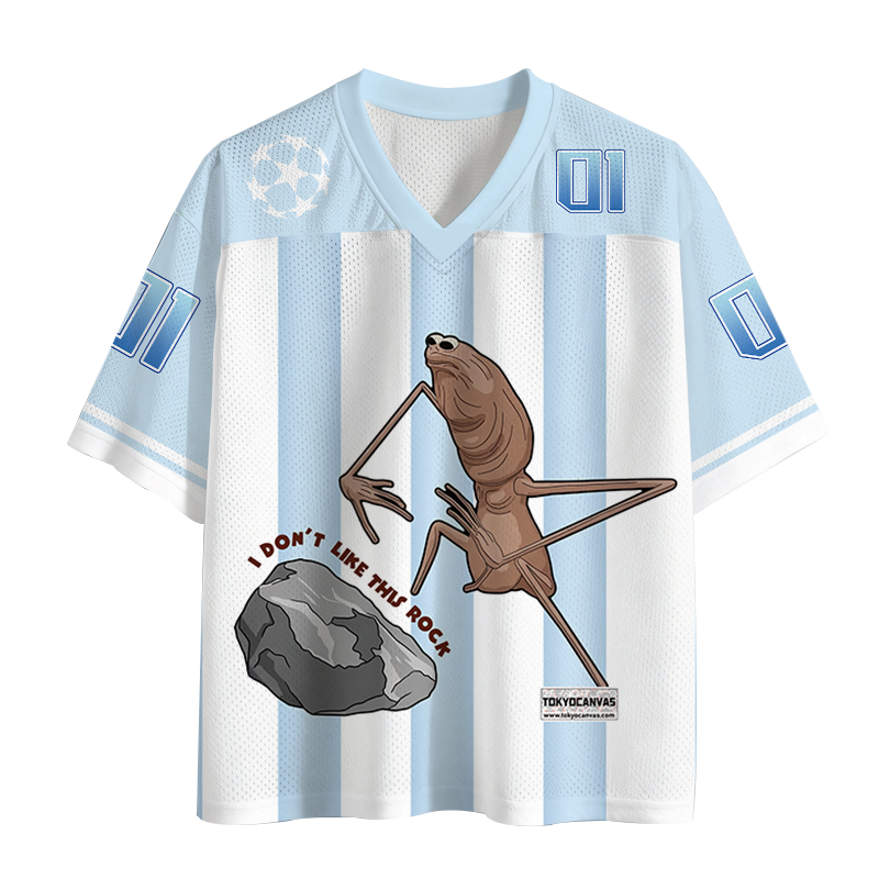 Tokyocanvas I Don't Like This Rock Mesh Jersey