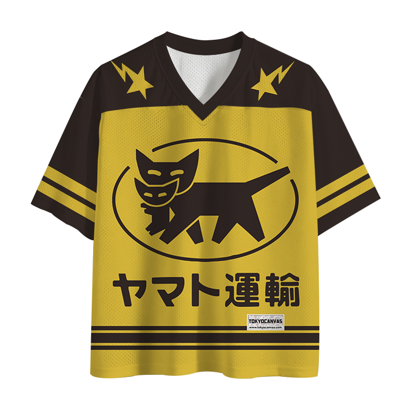 Tokyocanvas Yamato transport Logo Mesh Jersey