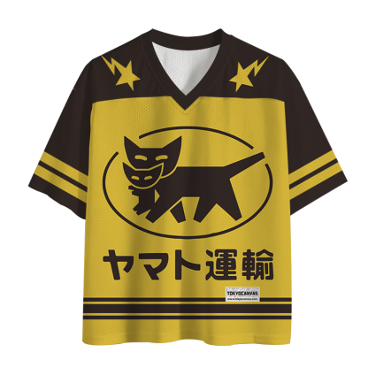 Tokyocanvas Yamato transport Logo Mesh Jersey