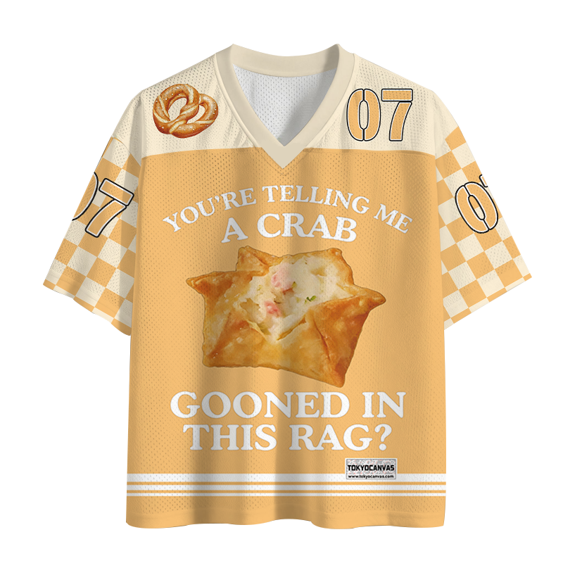 Tokyocanvas You're Telling Me A Crab Mesh Jersey