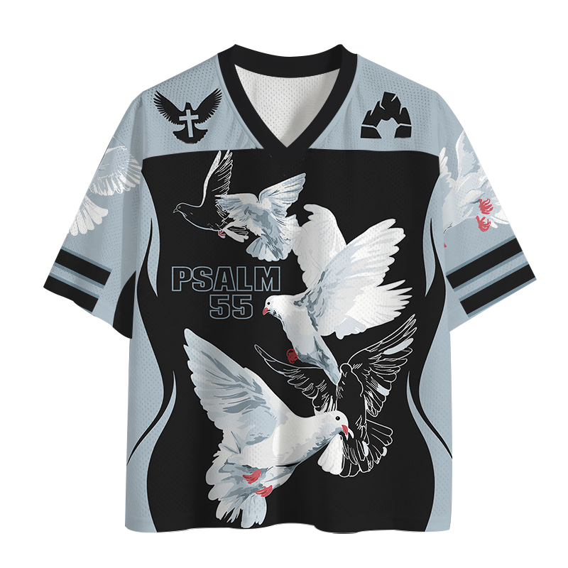 Tokyocanvas Hope Peace And Love Mesh Jersey