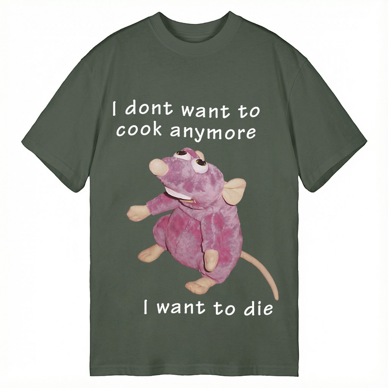 Tokyocanvas I Don't Want To Cook Anymore Classic T-Shirt