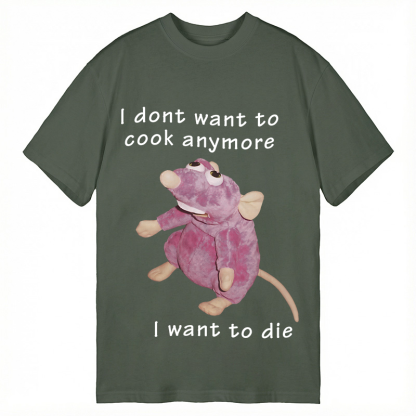 Tokyocanvas I Don't Want To Cook Anymore Classic T-Shirt