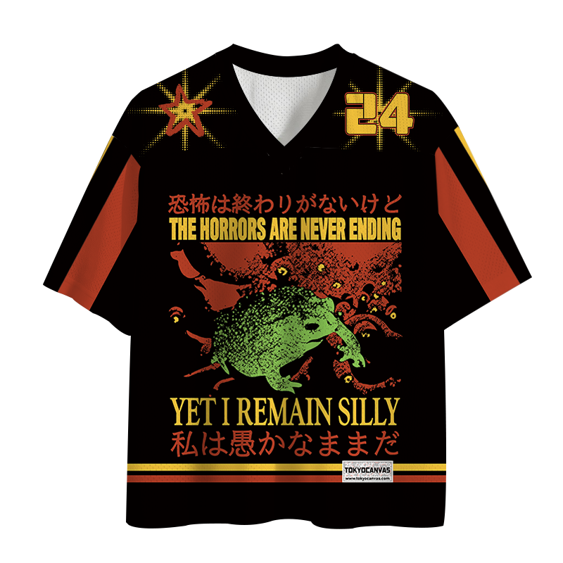 Tokyocanvas The Horrors are Never Ending Mesh Jersey