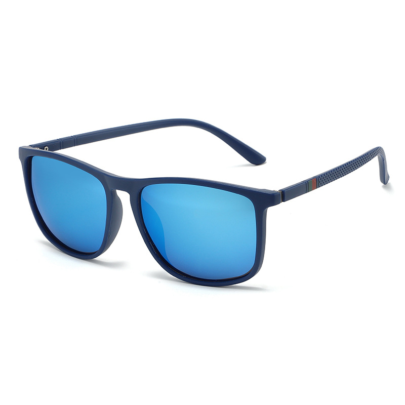 Tokyocanvas Retro Blue Sunglasses