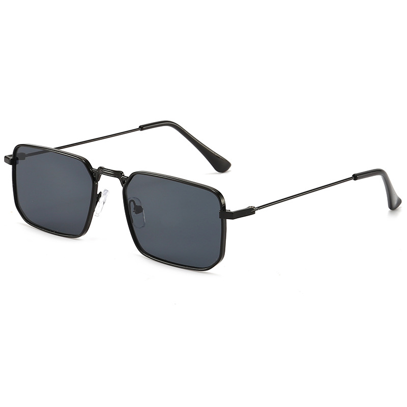 Tokyocanvas Square Black Sunglasses