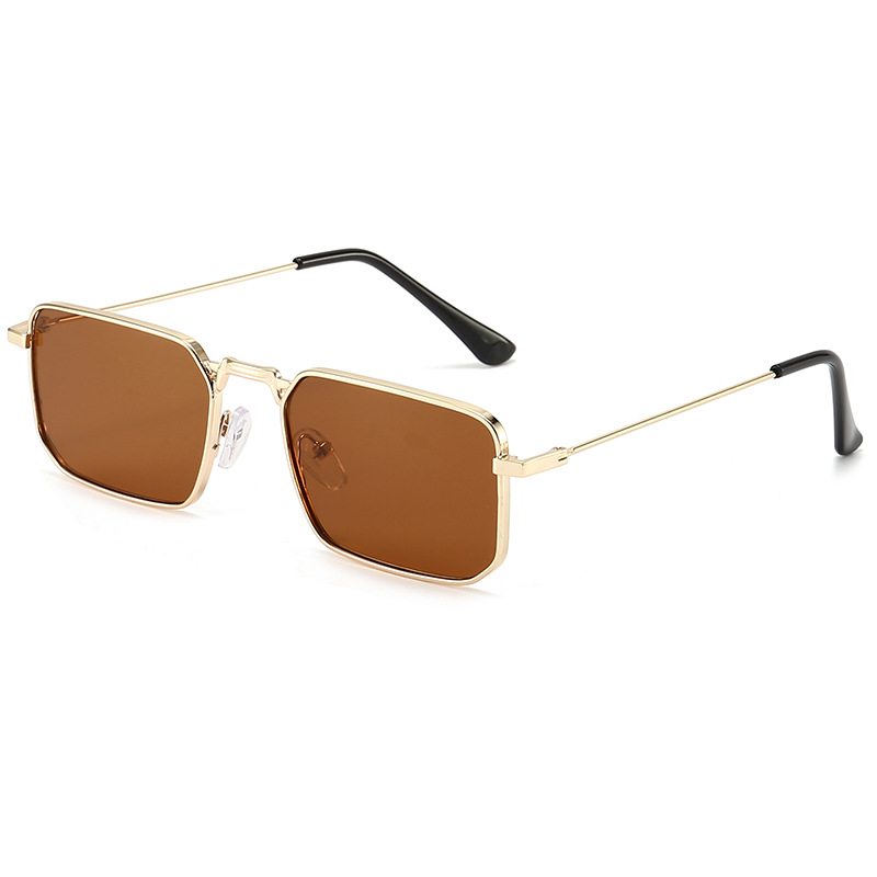Tokyocanvas Square Brown Sunglasses