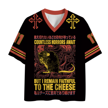 Tokyocanvas Countless Horrors Await But Remain Faithful to the Cheese Mesh Jersey