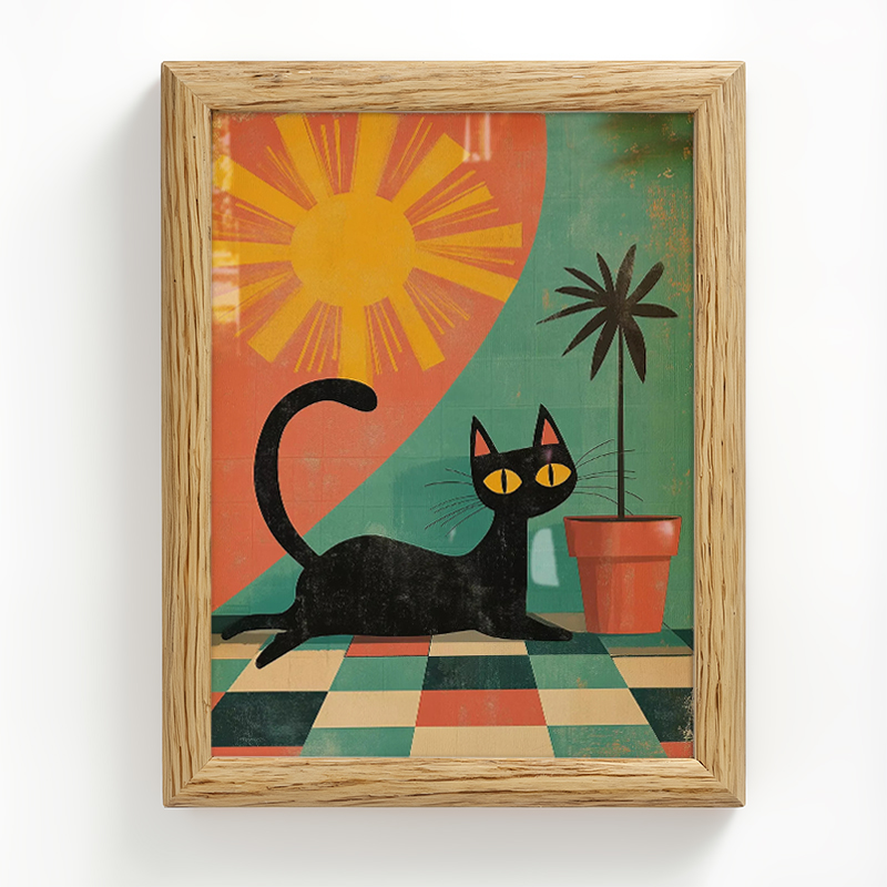 Tokyocanvas Room Full Of Sunlight Framed Art Print