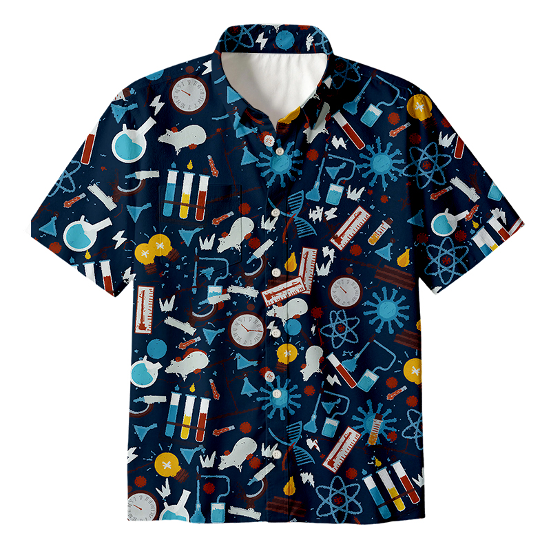 Tokyocanvas Science Button Up Pocket Shirt