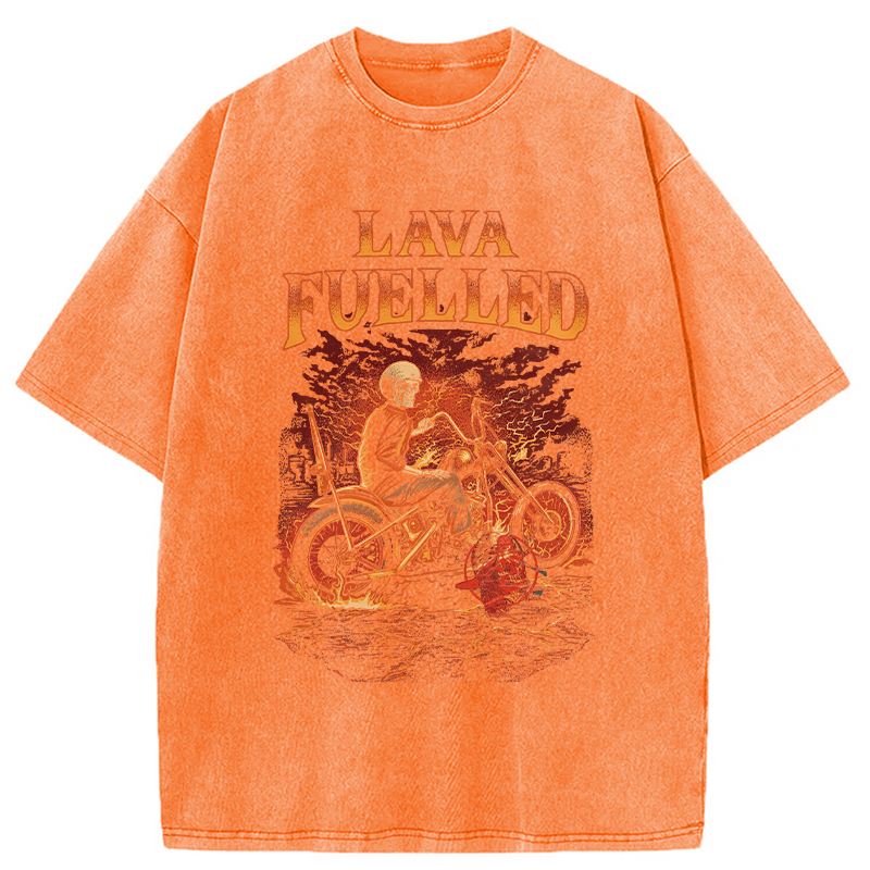 Tokyocanvas Lava Fuelled Washed T-Shirt