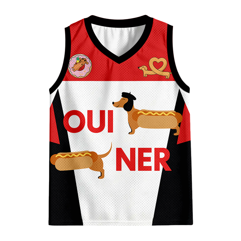 Tokyocanvas Dachshund Jersey Tank