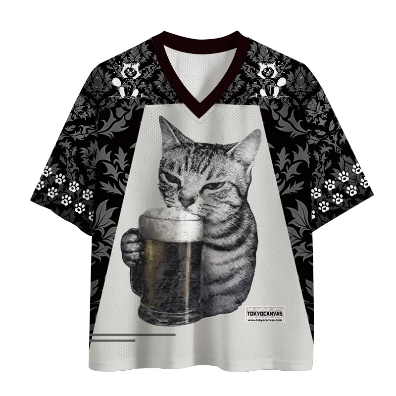 Tokyocanvas Cheers With The Cat Mesh Jersey