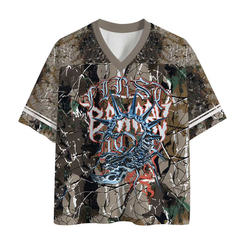 Tokyocanvas Scorpion Hunt Mesh Jersey