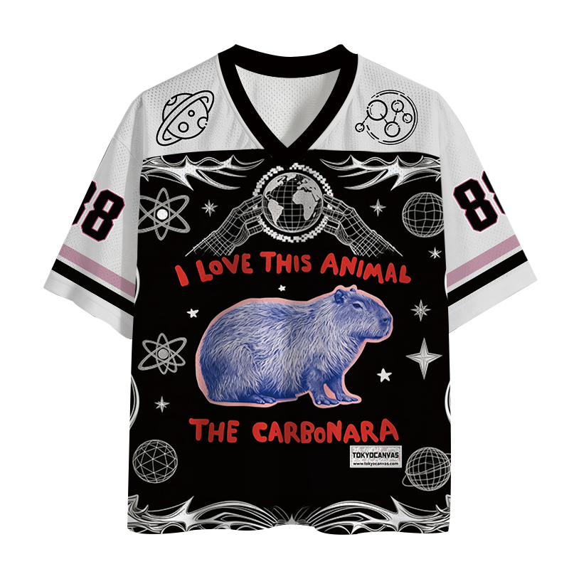 Tokyocanvas I Love This Animal The Carbonara Mesh Jersey