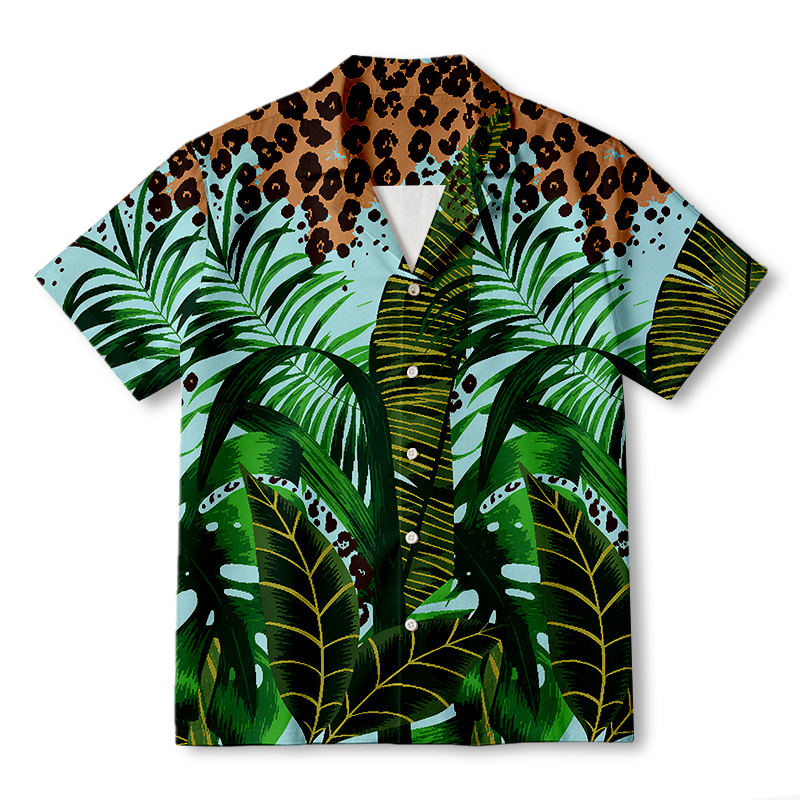 Tokyocanvas Wild Paradise Hawaiian Shirt